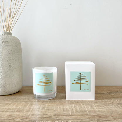 Gingerbread Christmas Candle