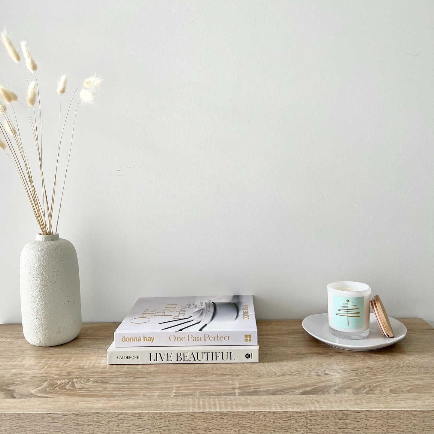 Gingerbread Christmas Candle