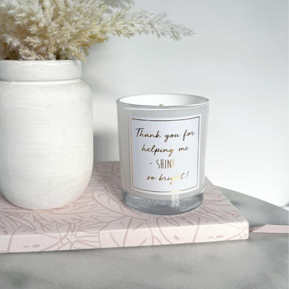 Teacher Thank you - Shine Bright